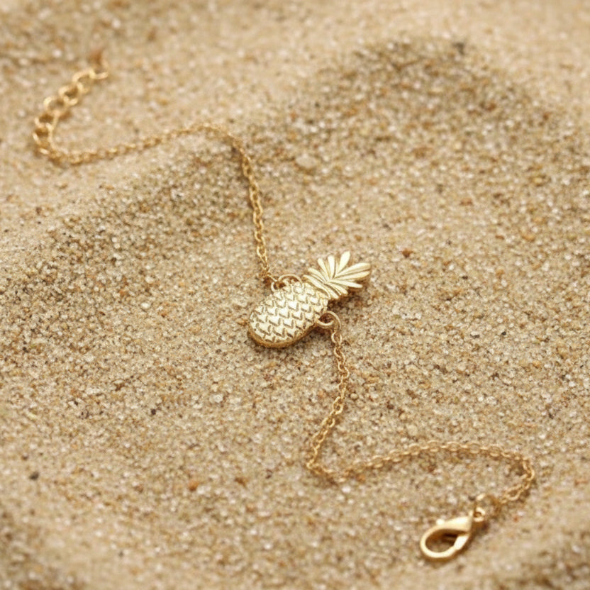 Pineapple Anklet