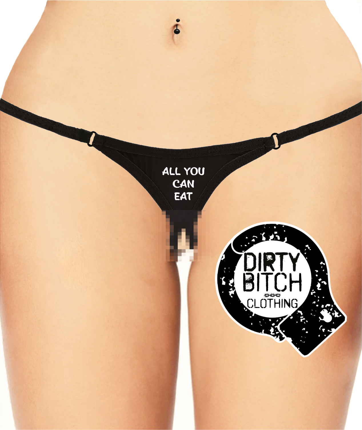 All You Can Eat - Crotchless G-String