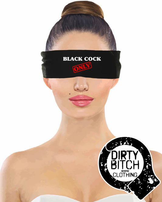 Black Cock ONLY Blindfold