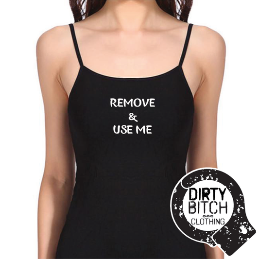 Remove & Use Me Vest top